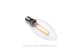 C-shape decorative LED filament bulb C35 2w 4w 6w E14 E12 